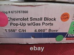 MAHLE SBC Domed Pistons 4.060 withGas Ports SET Chevrolet