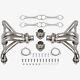 Manifold Exhaust Headers Small Block Sbc For Chevy Hugger V8 283 305 327 350 400