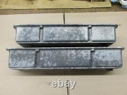Mickey Thompson M/T Small Block Chevy SBC 283-400 Aluminum Valve Covers 140R-50B