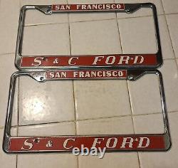 NOS S & C Ford San Francisco Calif Mustang Fairlane Shelby Cobra Bullit GT GTA