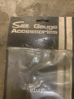 NOS Vintage Sun Guage Accessories Braket Kit Gb-2 Chrome Gasser Hot Rat Rod Drag