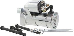 New SBC BBC Small And Big Block Chevy Gear Reduction CHROME Starter 305 350 454