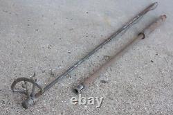 Original 1920's Steering Wheel Throttle Spark Control Assembly with Column Tube