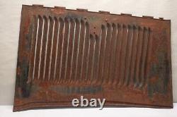 Original 1933 1934 Ford Pickup Truck Hood Side Louvered Panels Factory Parts