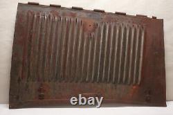 Original 1933 1934 Ford Pickup Truck Hood Side Louvered Panels Factory Parts