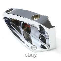 Polished Aluminum Air Conditioner Bracket For 302/327 Chevy Sbc Short Water Pump
