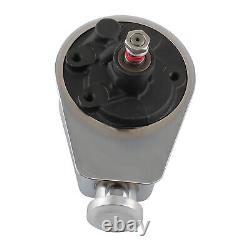 Power Steering Pump for Chevy BBC SBC 350 454 Chrome Saginaw 5/8 Key Way Style