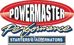 Powermaster 770 Chrome Low Mount Bracket Small Block Chevy For Pn 8132/8142/8152