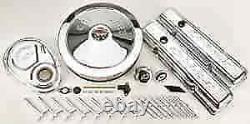 Proform 141-102K Small Block Chevy Chrome Dress-up Kit with Bowtie