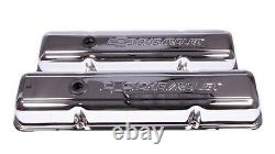 Proform 141-102 Steel Valve Covers Short Fits Small Block Chevy 2 pc
