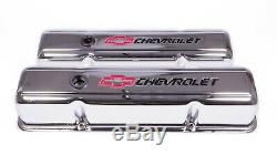 Proform 141-905 Steel Tall Valve Covers Fits Small Block Chevy Engines