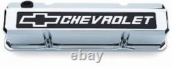 Proform GM Licensed Slant Edge Valve Covers 141-922 Chevy SBC 283 305 350 400