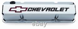 Proform GM Licensed Slant Edge Valve Covers 141-930 Chevy SBC 283 305 350 400