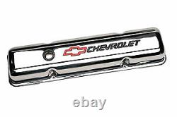 Proform Parts 141-899 Stamped Valve Cover fits Chevrolet And Bow Tie Emble