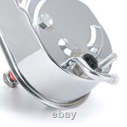 SBC BBC Small Big Block Chevy 305 350 400 454 Chrome Saginaw Power Steering Pump