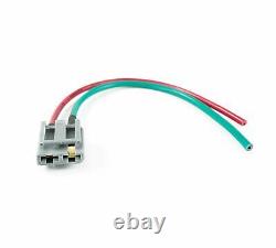 SBC CHEVY GM 283 329 350 383 HEI DISTRIBUTOR RED CAP 8mm SPARK PLUG WIRES