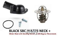 SBC OR BBC 350 327 383 396 454 Water neck + 180 Thermostat NEW KIT