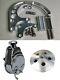 Sbc Sb Chevy Ewp 350 400 Chrome Saginaw Power Steering Pump &bracket &pulley Kit