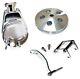 Sb Chevy Sbc Chrome Saginaw Style Power Steering Pump Bracket Pulley Kit Display