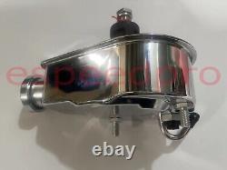 Small Big Block Chevy Chrome Saginaw Power Steering Pump SBC BBC 350 454 305 396