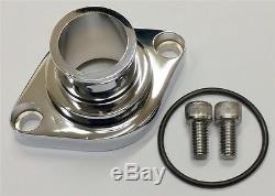 Small Block Big Block Chevy Chrome Straight Up Thermostat Housing Waterneck SBC