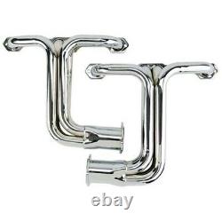 Small Block Chevy Chassis Headers, Chrome