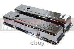 Small Block Chevy Chrome 383 Logo Dress Up Kit Valve Cover Washable Air Cleaner