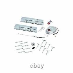 Spectre Performance 5403 Chrome Short Deluxe Dress Up Kit for Small Block Chevy