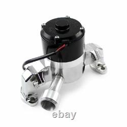 Speedmasters PCE194-1001 35+ GPM Electric Water Pump Chrome For Chevy SBC 350