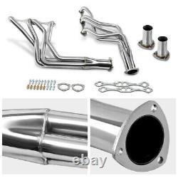 Stainless Steel Exhaust Header Manifold withGasket for Chevy Small Block SBC V8