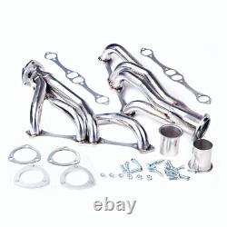 Stainless Steel Shorty Manifold Header For Chevy 265-400 V8 Small Block SBC