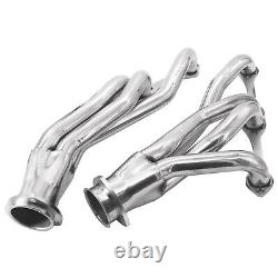 Stainless Steel Shorty Manifold Header For Chevy 265-400 V8 Small Block SBC