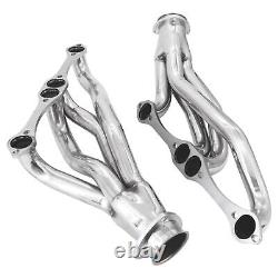 Stainless Steel Shorty Manifold Header For Chevy 265-400 V8 Small Block SBC