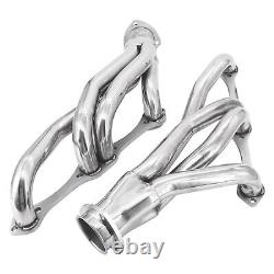 Stainless Steel Shorty Manifold Header For Chevy 265-400 V8 Small Block SBC