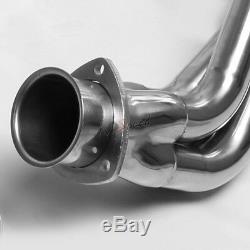 Stainless Steel Ss Exhaust Long Tube Header For 84-91 Chevy Gmt C/k 5.0/5.7 Sbc