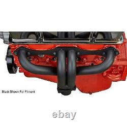 Tight-Fit Small Block Chevy Block Hugger Headers, Chrome