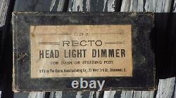 Vintage Head Lights Column dimmer switch 1920s 1930 s 20 30s nos antique