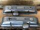 Vintage Sbc Small Block Chevy 5 Fin Valve Covers Chrome Straight Pattern Ansen