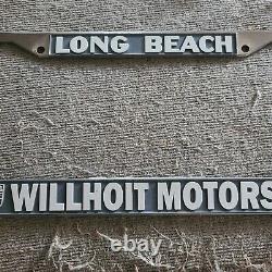 Willhoit Motors Porsche Long Beach Calif Dealer License Plate Frame 356 911 912