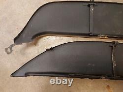 1959 Plymouth Fender Jupes Original Steel Pair 59 Plymouth All Excepté Sta. Nbre