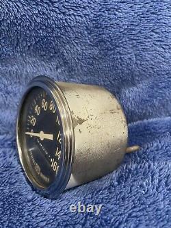 1960 Stewart Warner Mechanical Speedometer Gauge 3-3/8 160mph Vintage
