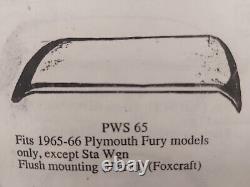 1965 1966 Plymouth Fury Fender Jupes. Acier De L'usine D'oem Avec Paire De Matrices. Sympa.