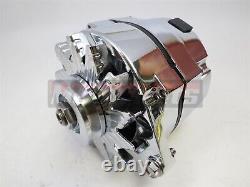 55up Chevrolet GM Chrome 140 AMP High Out Put Alternator 1 Wire SBC BBC Hot Rod
	 <br/> 

 
 <br/>	 55up Chevrolet GM Chrome 140 AMP Haute Sortie Alternateur 1 Fil SBC BBC Hot Rod