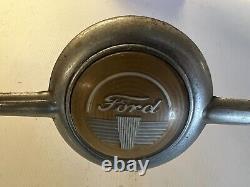 Bouton de bague de klaxon d'origine Ford Vintage 1946 1947 1948 OEM 21A3625A