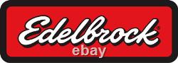 Edelbrock 2975-CP Petit bloc Chevy V8 Collecteur d'admission Victor Jr Chrome Plasma