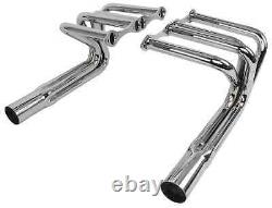 Jegs 30092 Roadster Headers Petit Bloc Chevy Chrome
