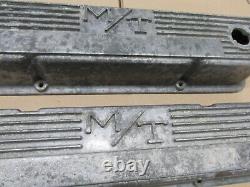 Mickey Thompson M/t Petit Bloc Chevy Sbc 283-400 Couvercles De Valve En Aluminium 140r-50b