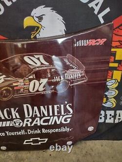 Panneau en métal de capot NASCAR CHEVROLET RCR de JACK DANIELS RACING 29 pouces x 24 pouces CHILDRESS