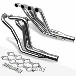 Pour 67-74 Chevy Sbc Small Block V8 Ls1-ls6 Lsx S. Steel Long Tube Exhaust Header