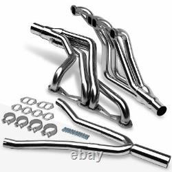 Pour 82-92 Chevy Camaro Sbc 5.0/5.7 S. S Long Tube Exhaust Header Manifold+y-pipe